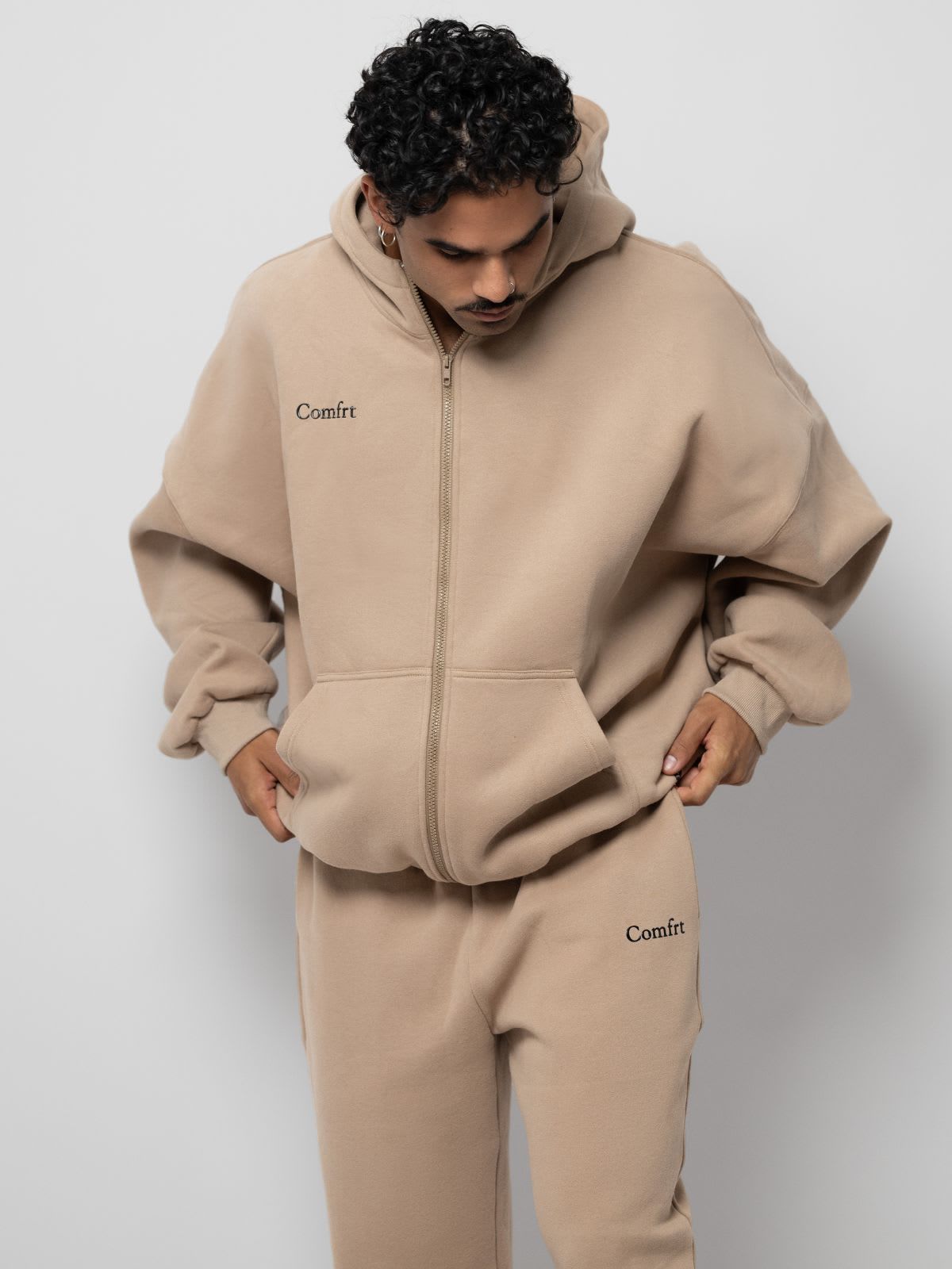 Mikina s kapucňou na zips