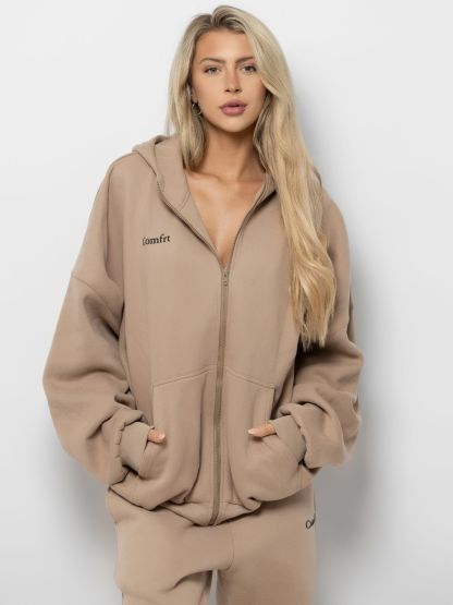 Mikina s kapucňou na zips