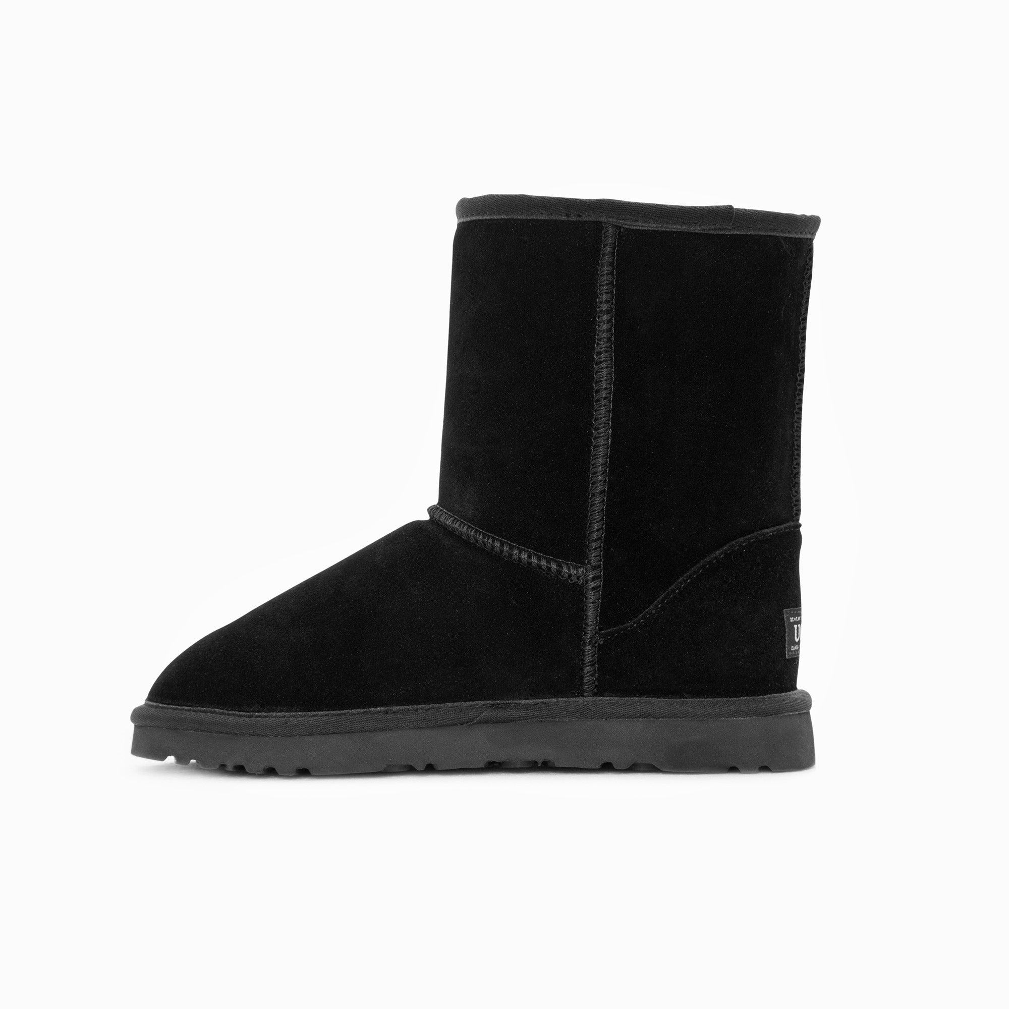 Ugg Boots Pravý australský ovčí unisex krátký klasický semiš (velká velikost) (unisex kravský semiš)