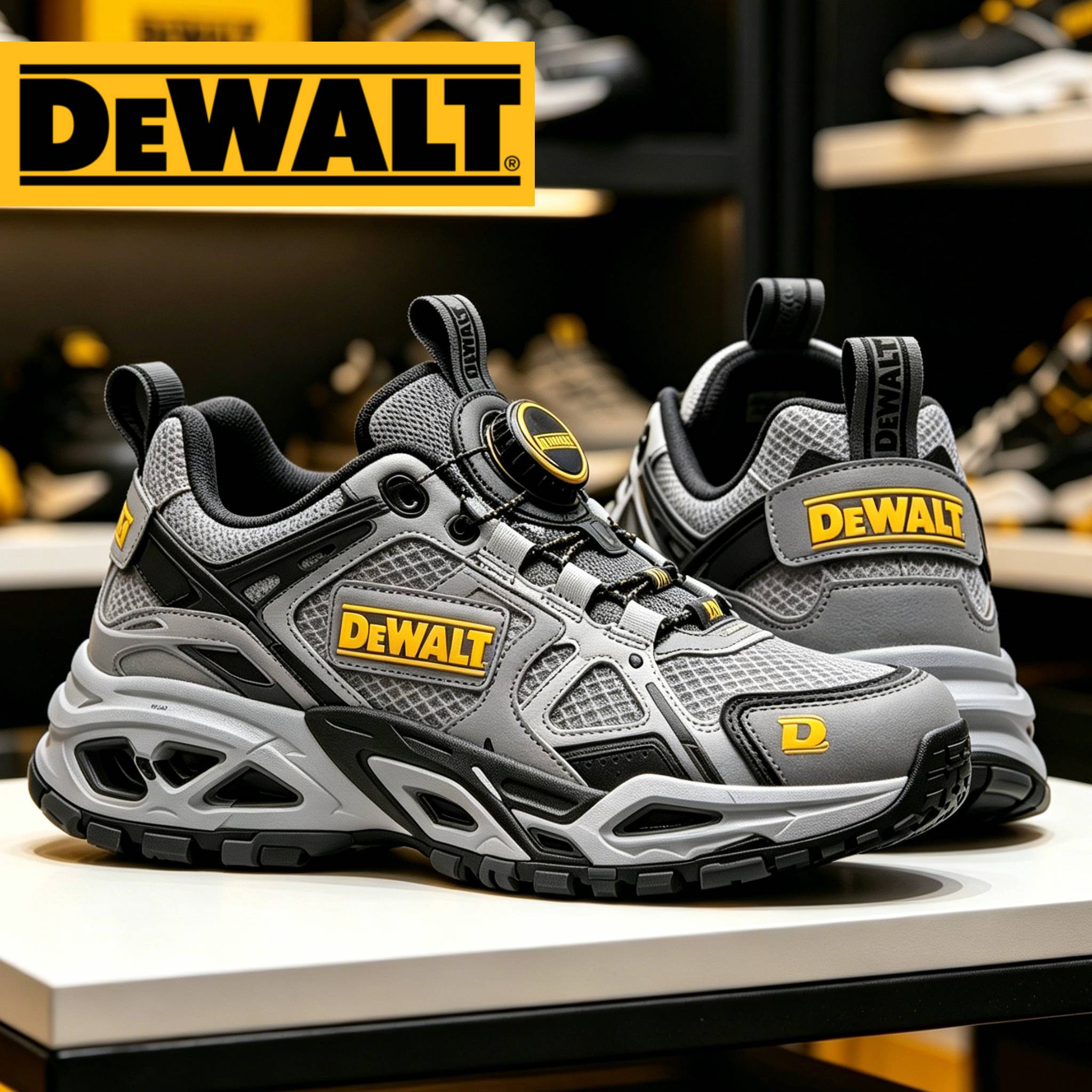 🐙 Scarpe professionali DeWalt da uomo per lavoro ed escursionismo, impermeabili e traspiranti