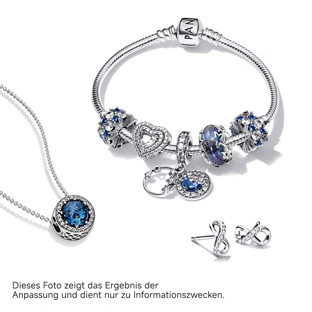 PANDORA Shining Galaxy-Wish Star Sparkling Armband-Set (verstellbare Länge) (mit Box) Kostenloser Versand