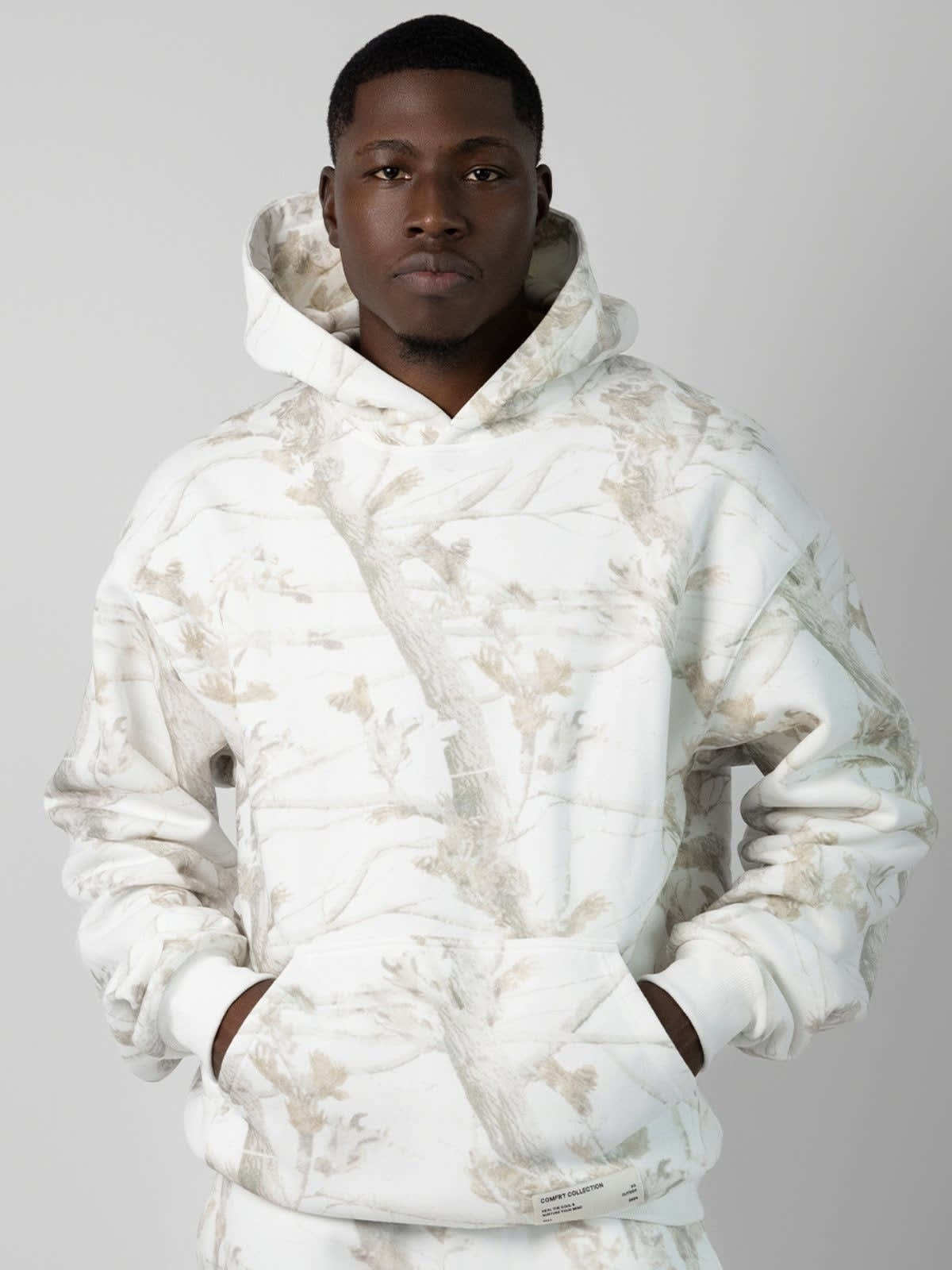 Mikina s kapucňou Camo