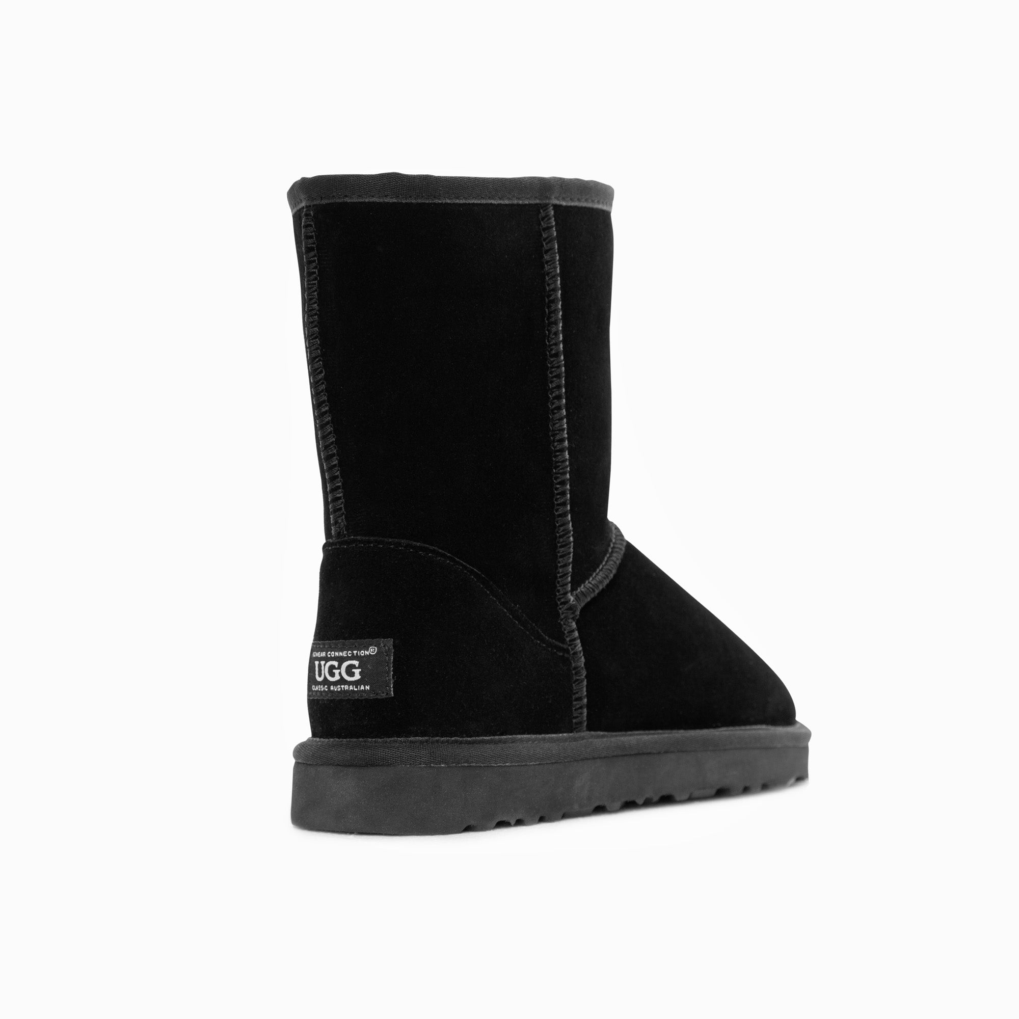 Ugg Boots Pravý australský ovčí unisex krátký klasický semiš (velká velikost) (unisex kravský semiš)