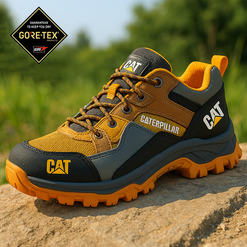 Stivali da lavoro da uomo CAT® 2026 con puntale in acciaio, resistenti e antiperforazione.