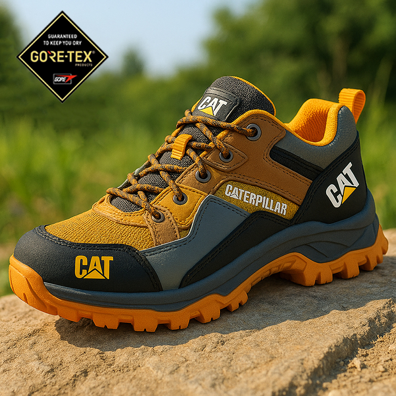 Stivali da lavoro da uomo CAT® 2026 con puntale in acciaio, resistenti e antiperforazione.