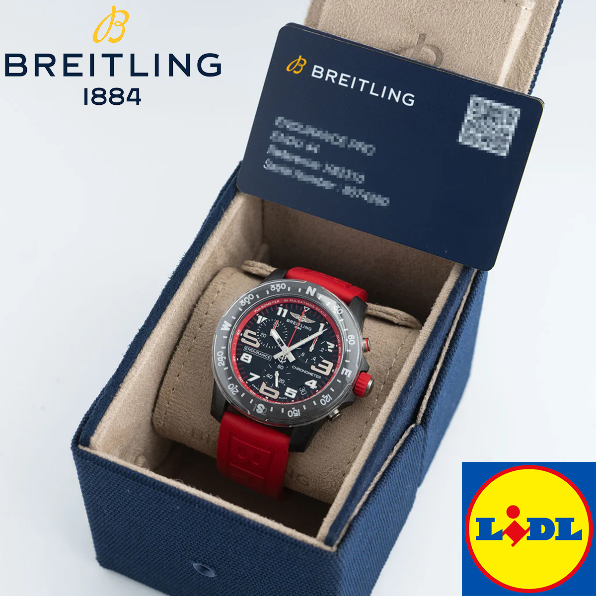 Přijďte s námi oslavit oficiální otevření LIDL, největší diskontní prodejny v roce 2025! ! Akce Breitling Endurance Pro velká sleva! ! !