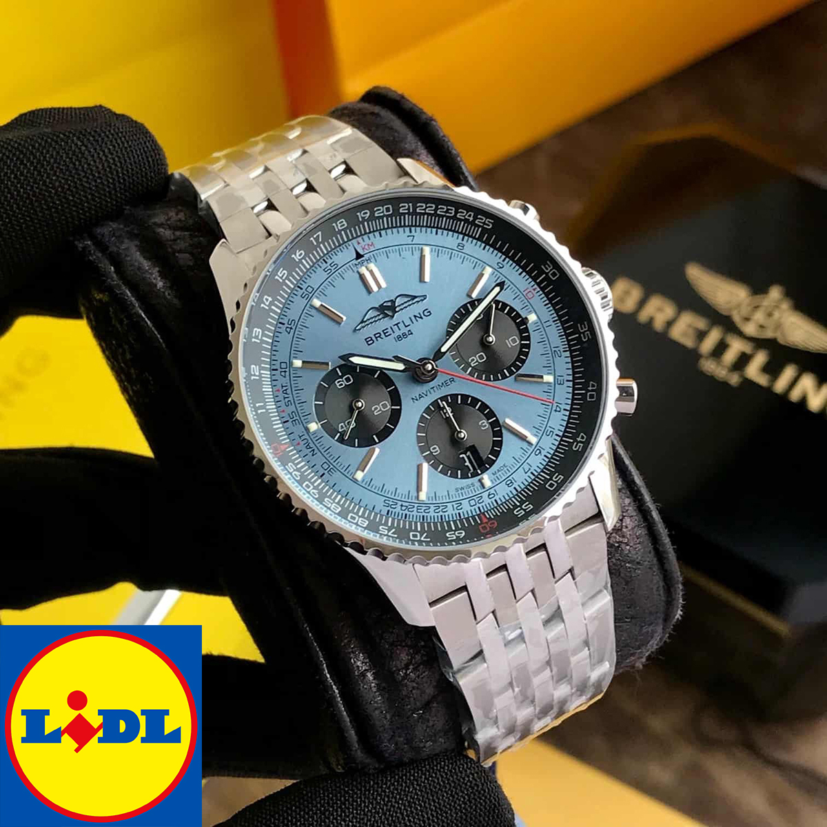 Zur Feier der Eröffnung der größten Lidl-Filiale im Jahr 2025 starten Breitling und Lidl einen deutschen Rabatt-Karneval – ein zeitlich begrenztes Angebot! Nur ein Einkauf pro Person!