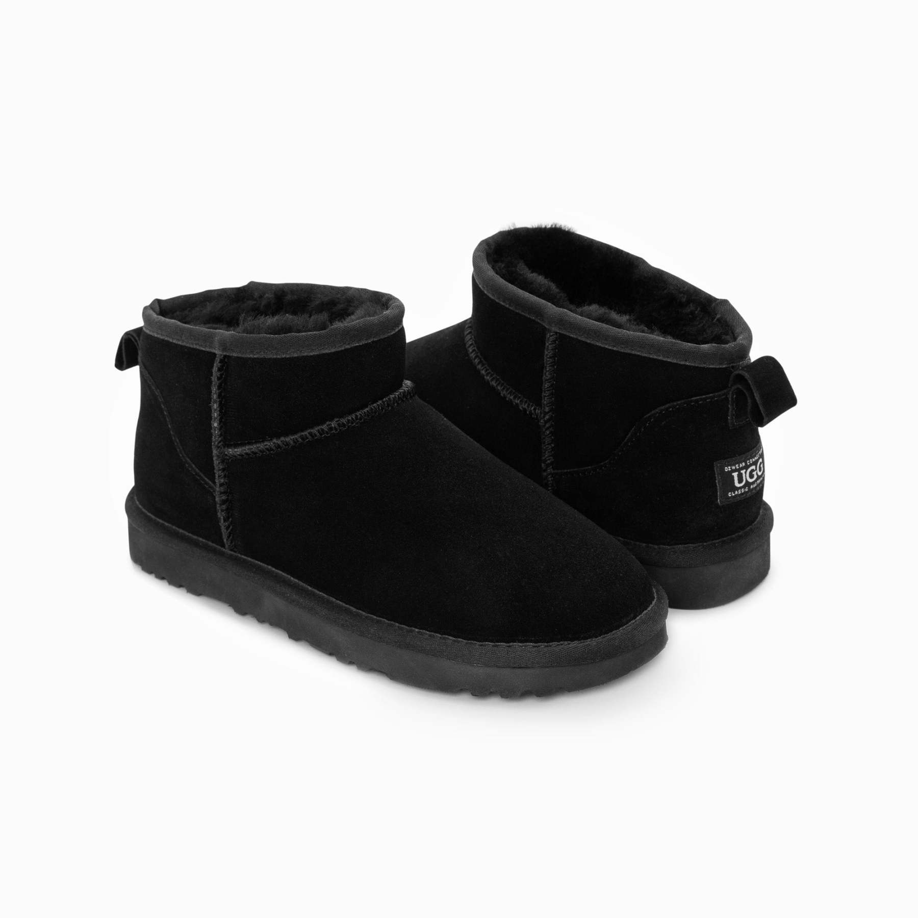 Ugg Boots Originální australská ovčí unisex kotníkový klasický semiš (unisex kravský semiš)