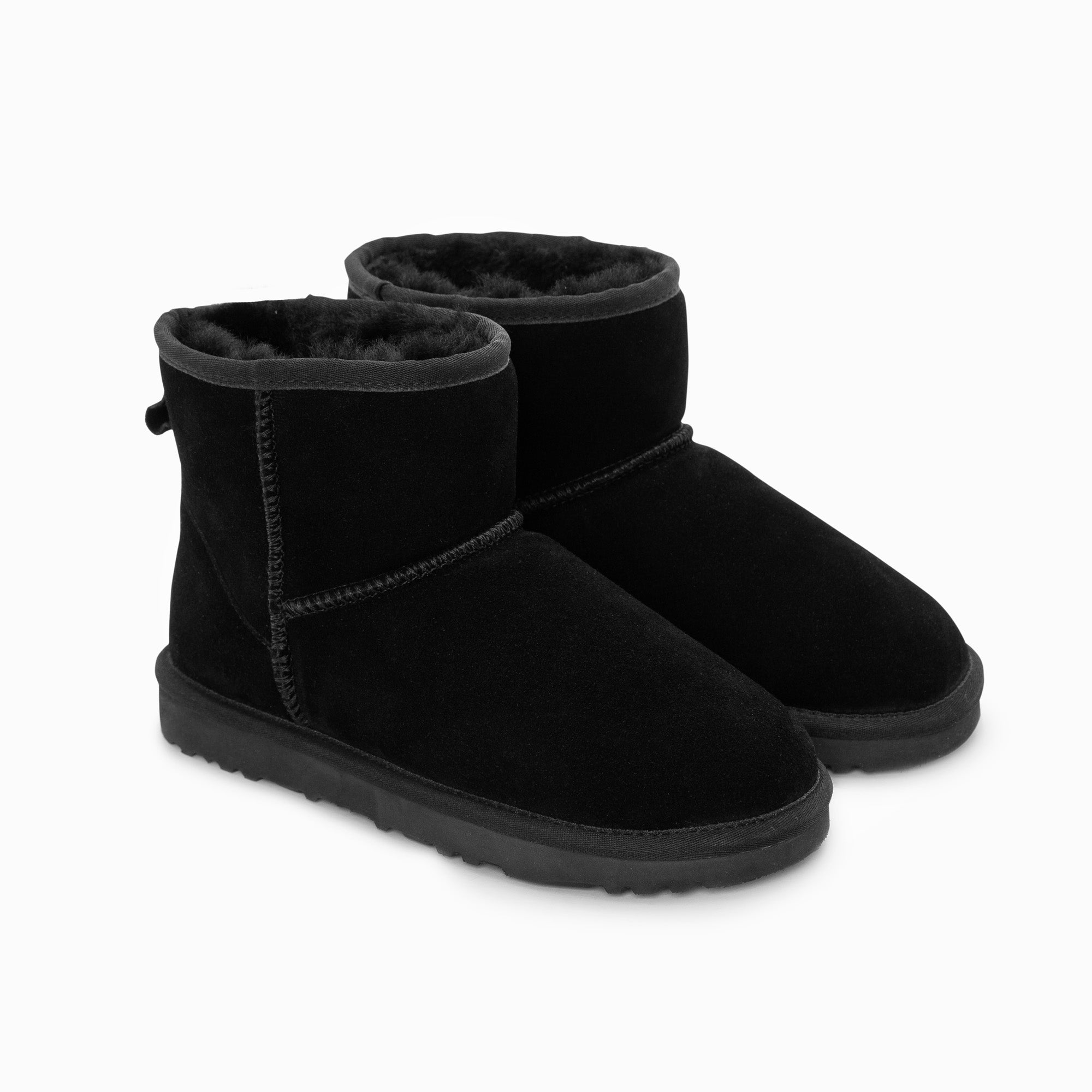 Ugg Boots Originální australská ovčí Unisex Mini Classic Suede (velká velikost) (Unisex Cow Suede)