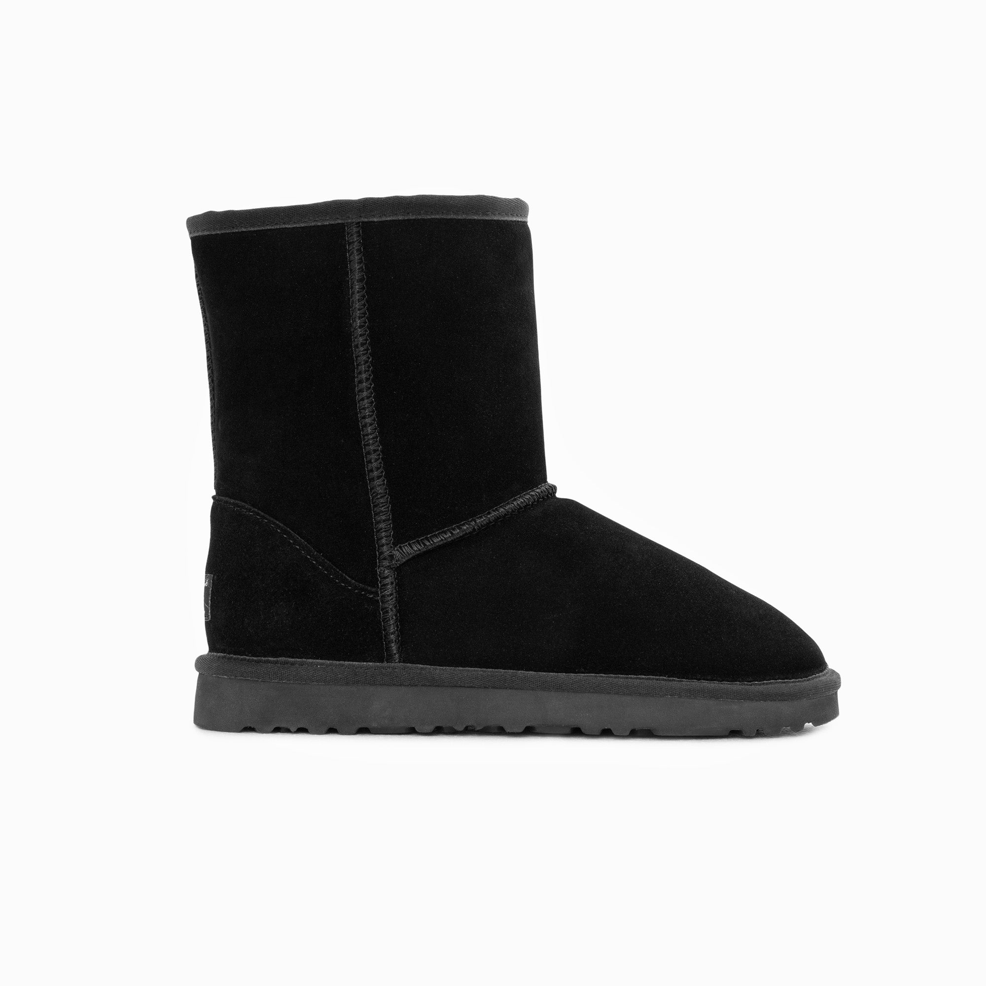 Ugg Boots Pravý australský ovčí unisex krátký klasický semiš (velká velikost) (unisex kravský semiš)