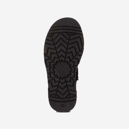 Mini boty Ugg Classic Platform Knit Logo (voděodolné) (5 cm)
