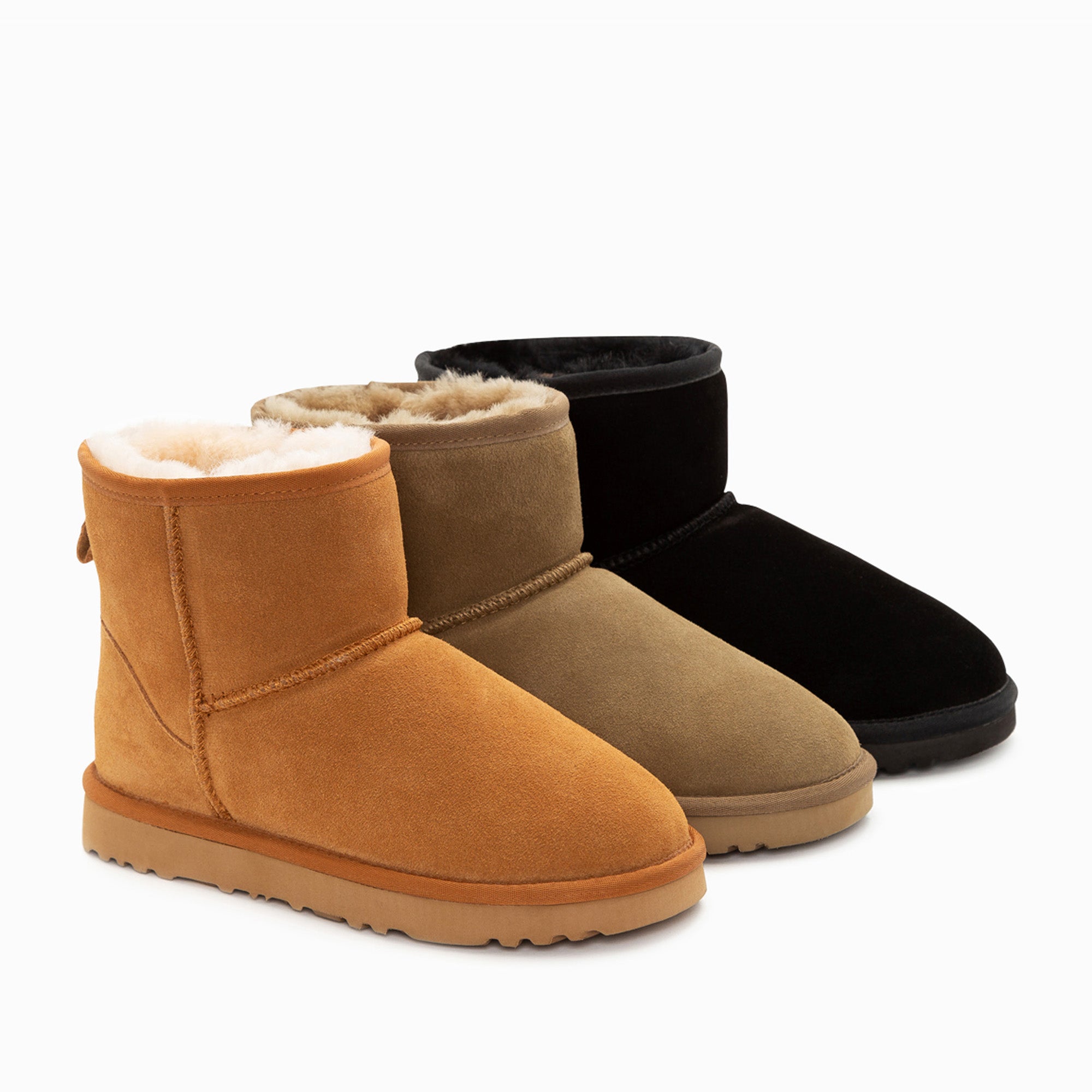 Ugg Boots Originální australská ovčí Unisex Mini Classic Suede (Unisex Cow Suede)