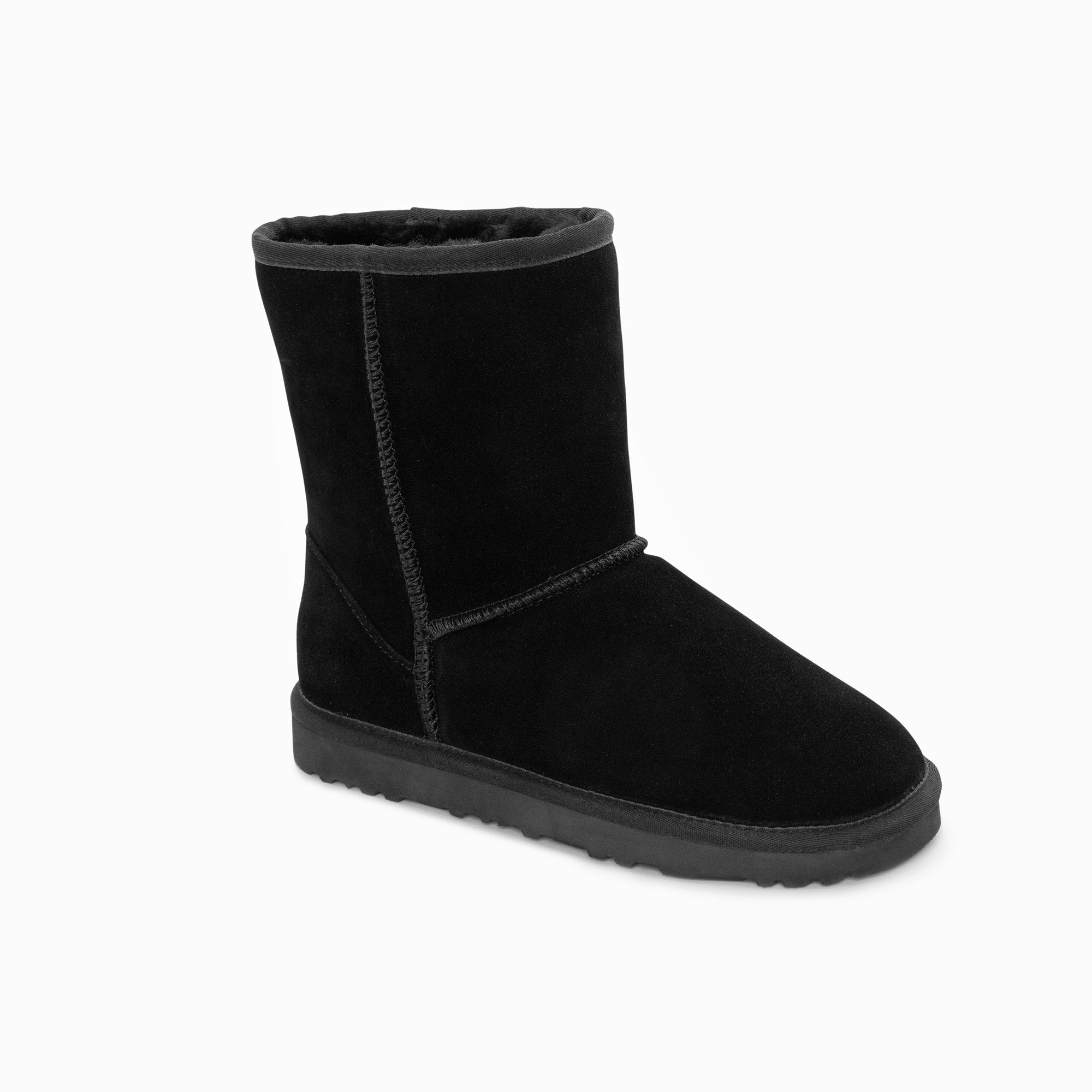 Ugg Boots Pravý australský ovčí unisex krátký klasický semiš (velká velikost) (unisex kravský semiš)