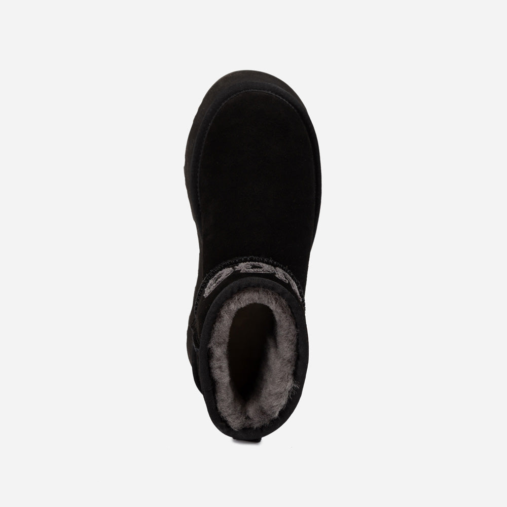 Mini boty Ugg Classic Platform Knit Logo (voděodolné) (5 cm)