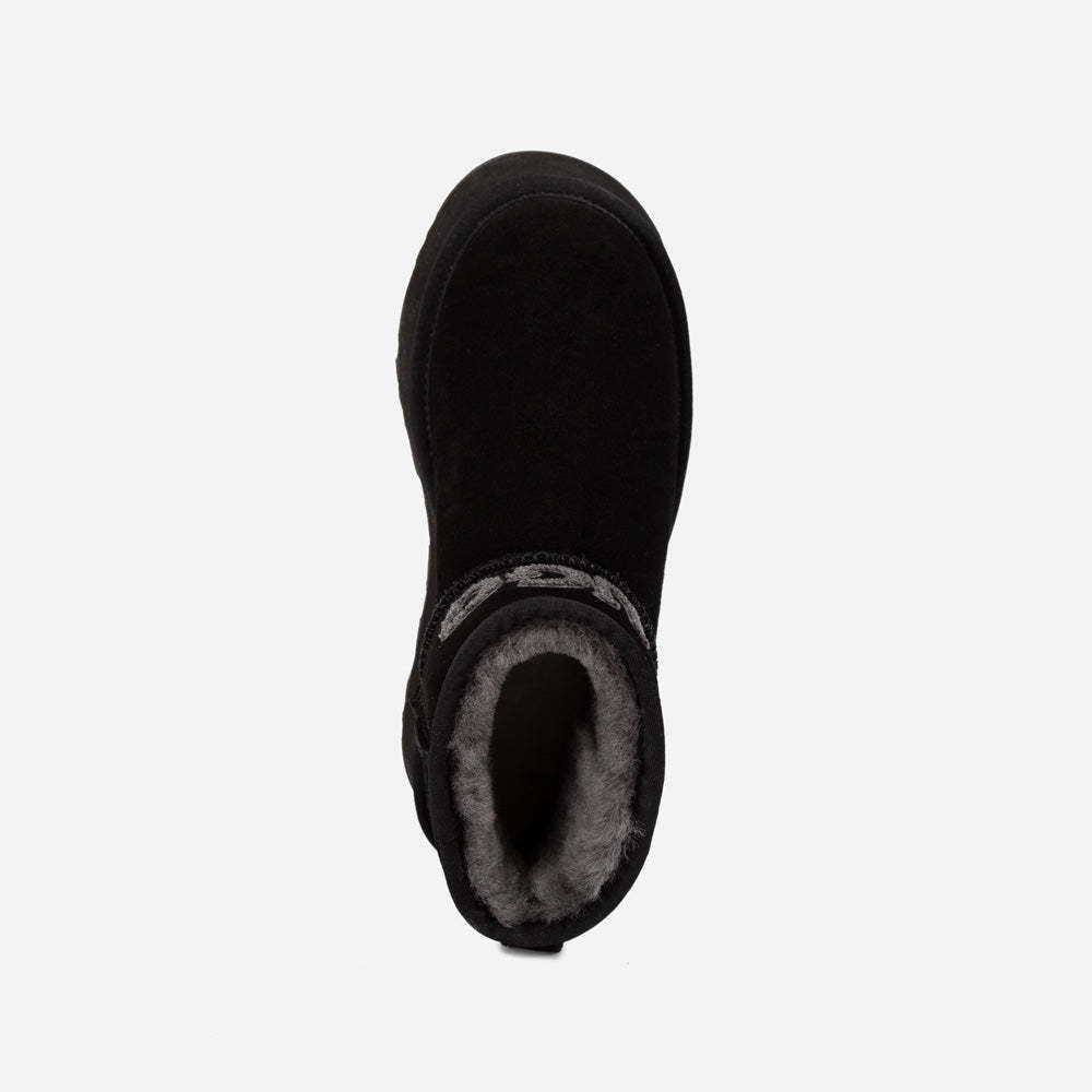 Mini boty Ugg Classic Platform Knit Logo (voděodolné) (5 cm)