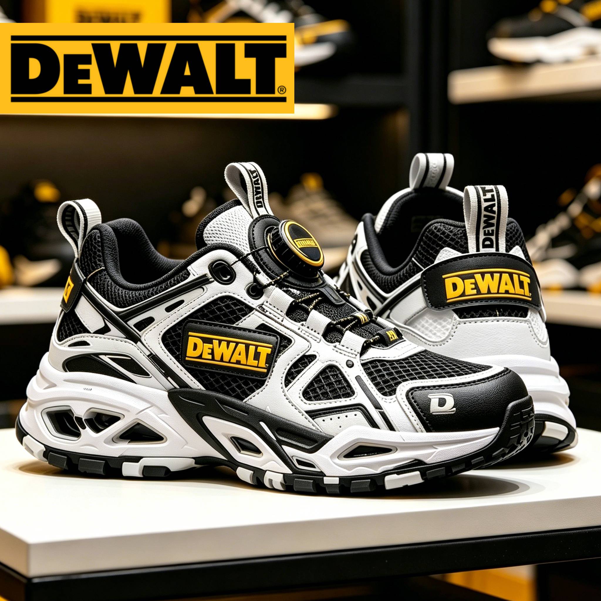 🐙 Scarpe professionali DeWalt da uomo per lavoro ed escursionismo, impermeabili e traspiranti