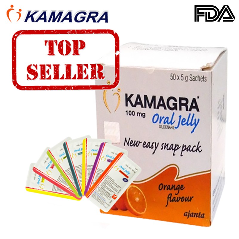 KAMAGRA [50 Beutel x 100 mg] erhältlich in acht Geschmacksrichtungen