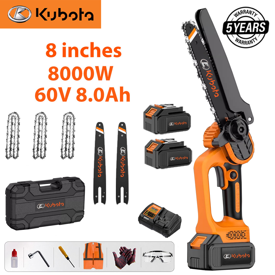 Kubota 15000W 96V električna pila s litijskom baterijom, snažna beskontakna pila (s teleskopskom fun