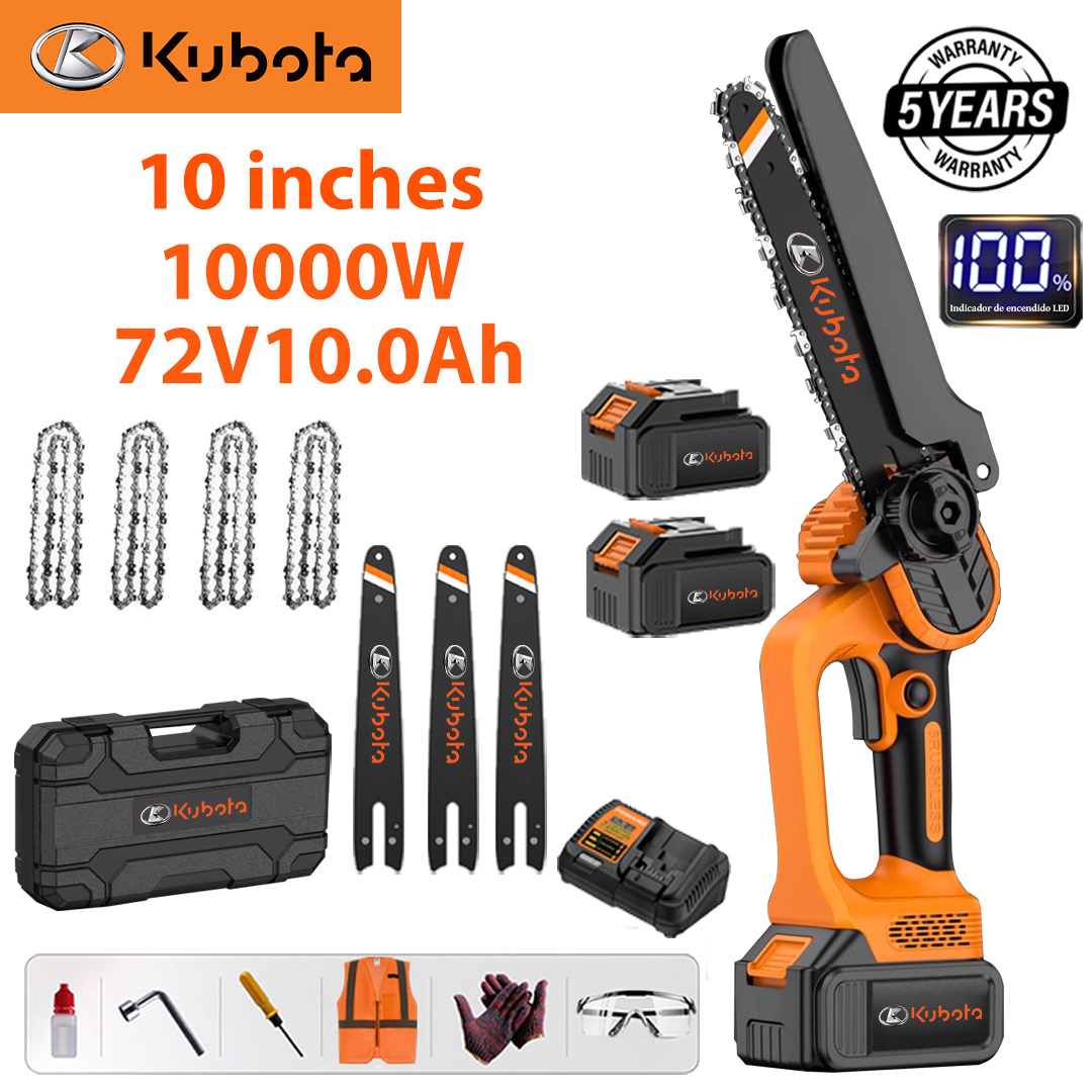 Kubota 15000W 96V električna pila s litijskom baterijom, snažna beskontakna pila (s teleskopskom fun