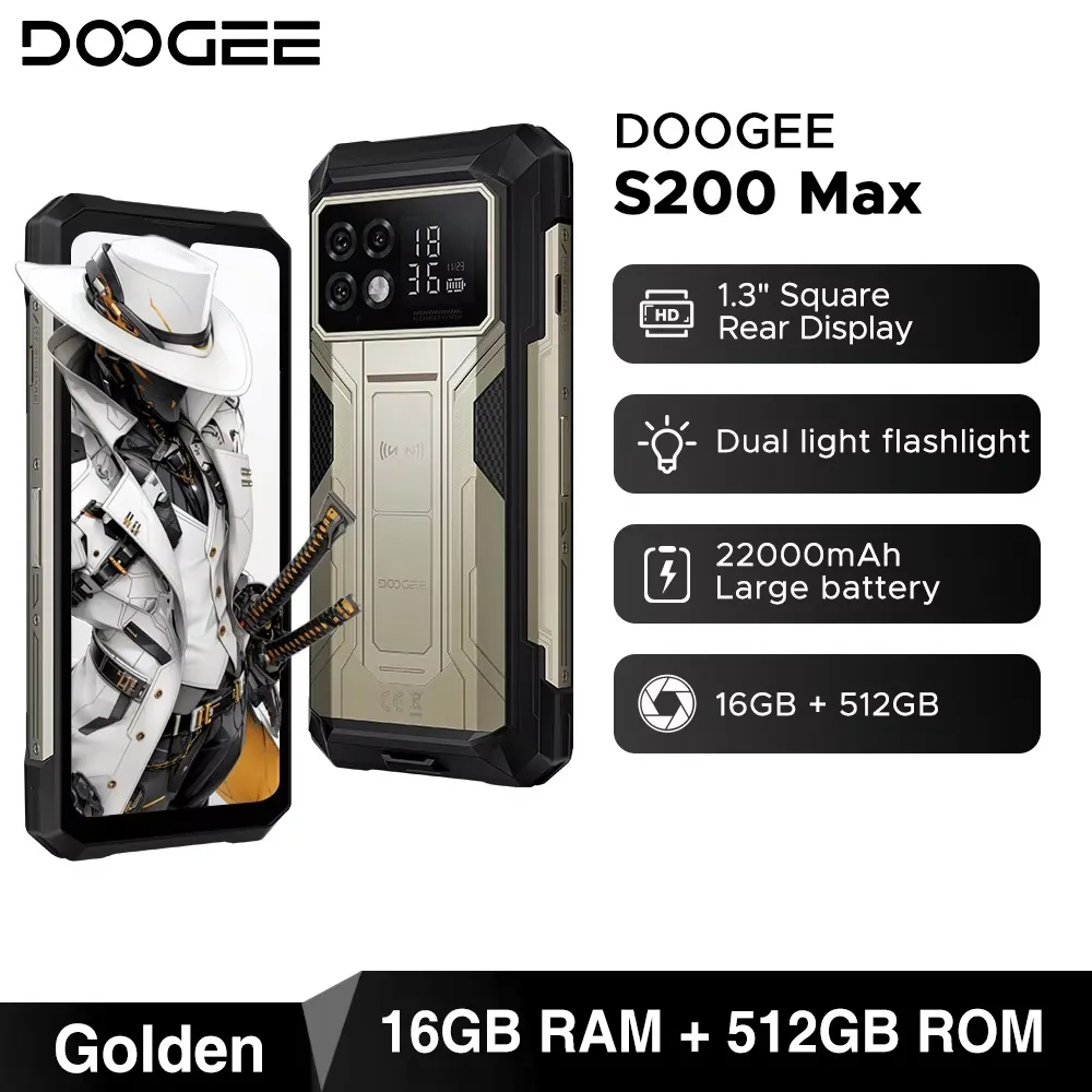 [Sconto lancio globale] DOOGEE S200 Max versione globale