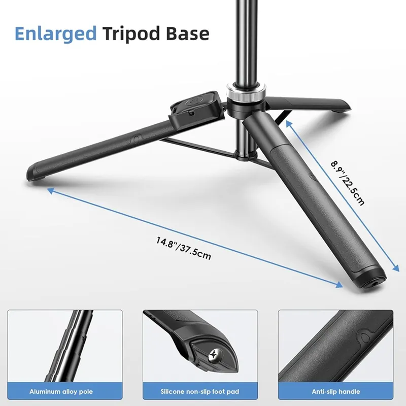 🔥Last Day 50% OFF🔥 MagicGrip Pro – Compact 3-in-1 Selfie Stick Tripod with Remote