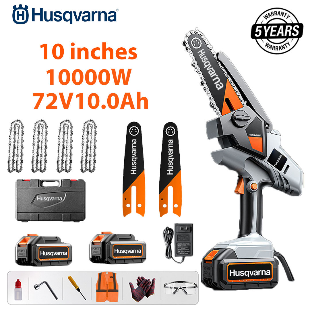 Motosserra portátil com bateria de lítio Husqvarna 12000W