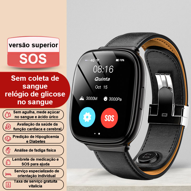 [Siemens Healthineers] Relógio inteligente de medição não invasiva de glicemia de alta precisão