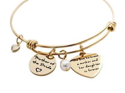 Mother of the Bride Keepsake: Custom Date Bracelets as Perfect Gifts