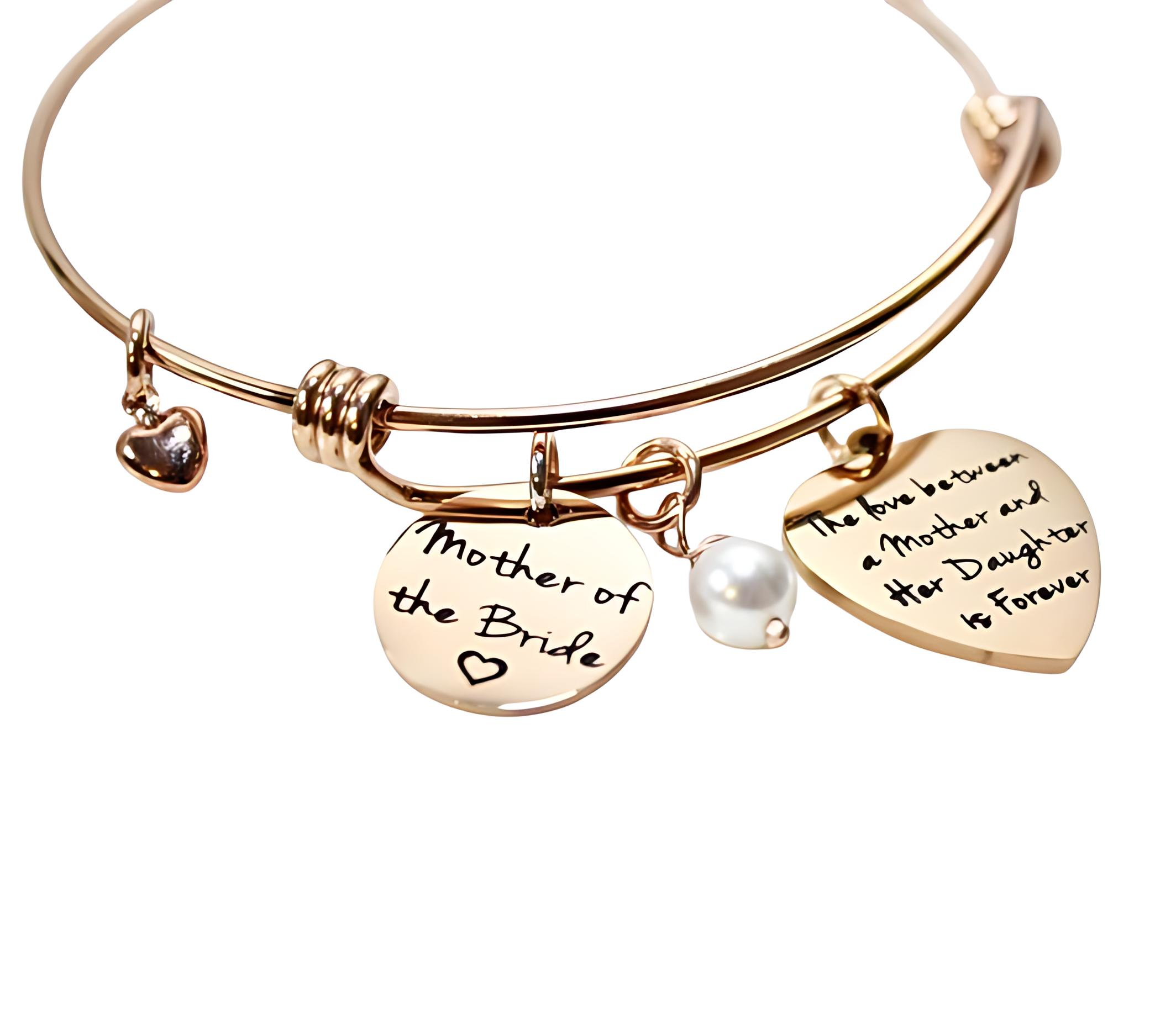 Mother of the Bride Keepsake: Custom Date Bracelets as Perfect Gifts
