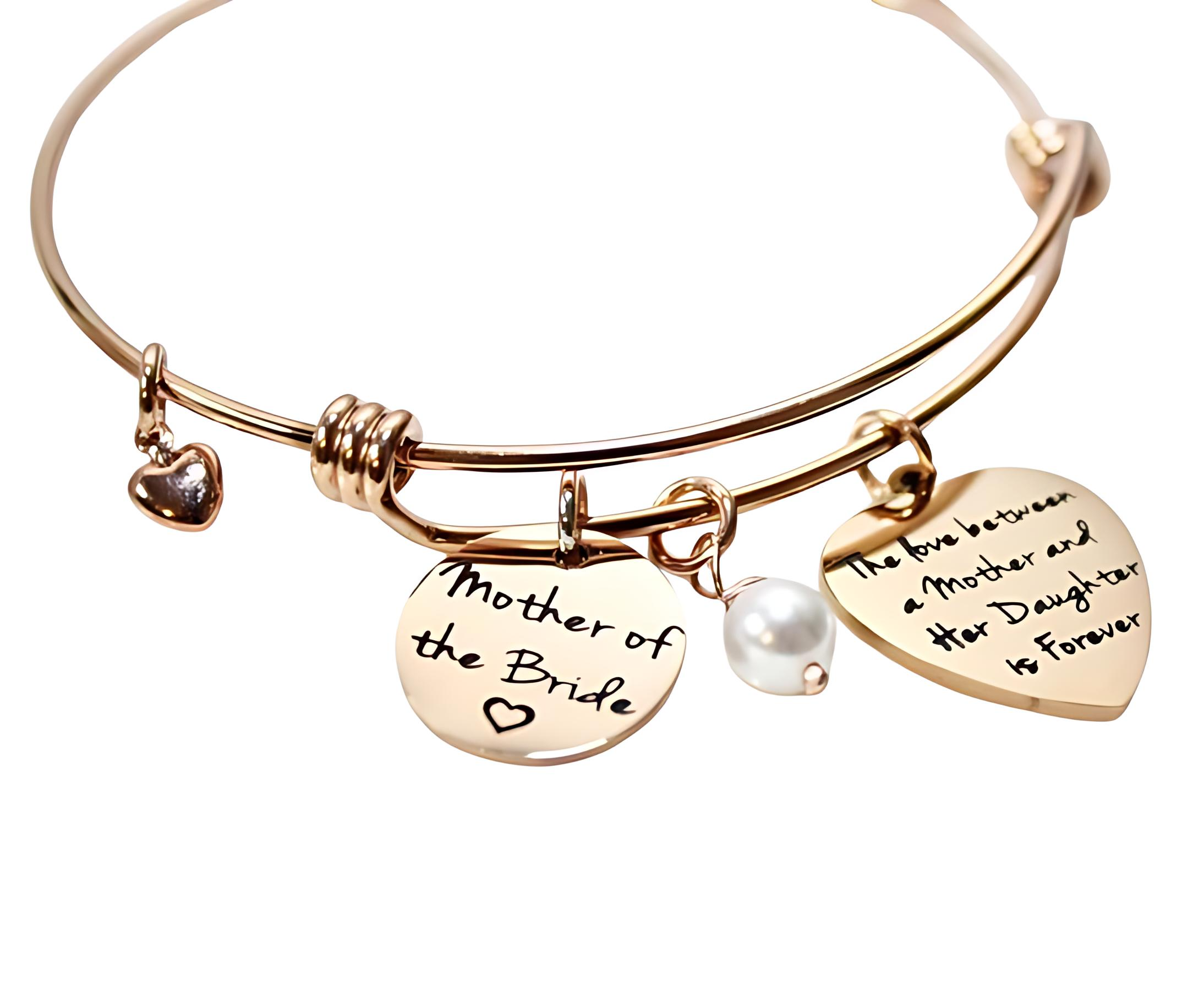 Mother of the Bride Keepsake: Custom Date Bracelets as Perfect Gifts