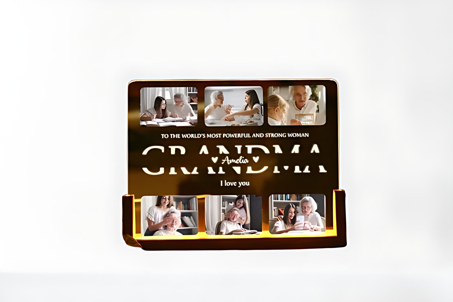 Mother’s Memory Night Light – Custom Photo Lamp, Perfect Gift from Daughter/Son