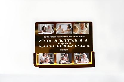Mother’s Memory Night Light – Custom Photo Lamp, Perfect Gift from Daughter/Son
