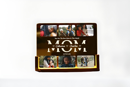 Mother’s Memory Night Light – Custom Photo Lamp, Perfect Gift from Daughter/Son