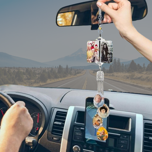 Lucky Stone Crystal Pendant – Windmill Shape Personalized Gift