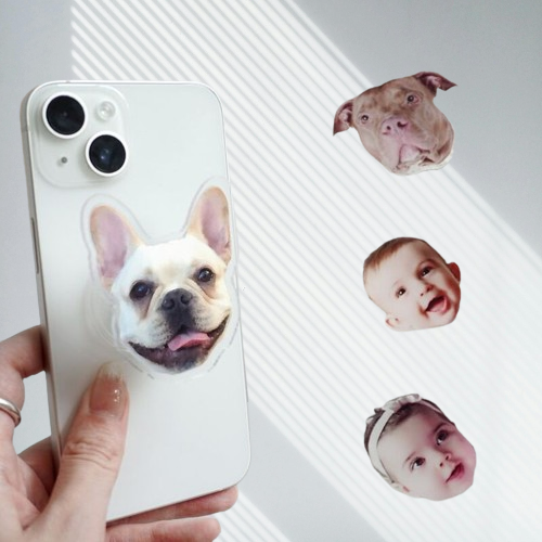 Custom Photo Phone Stand – Universal Holder for Smartphones