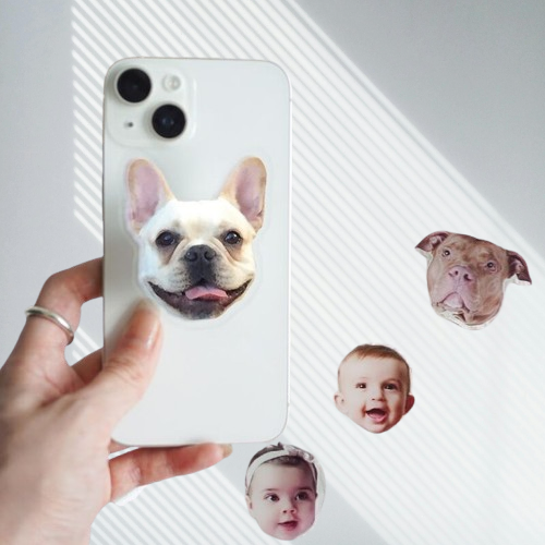 Custom Photo Phone Stand – Universal Holder for Smartphones