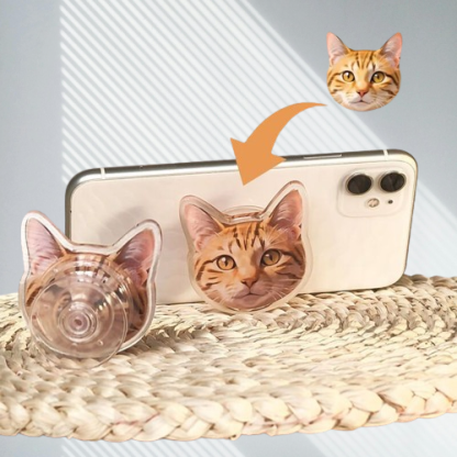 Custom Photo Phone Stand – Universal Holder for Smartphones