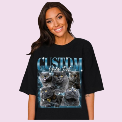 Vintage Custom Design T-Shirt - Retro-Inspired Personalized Tee for Men, Women, and Teens