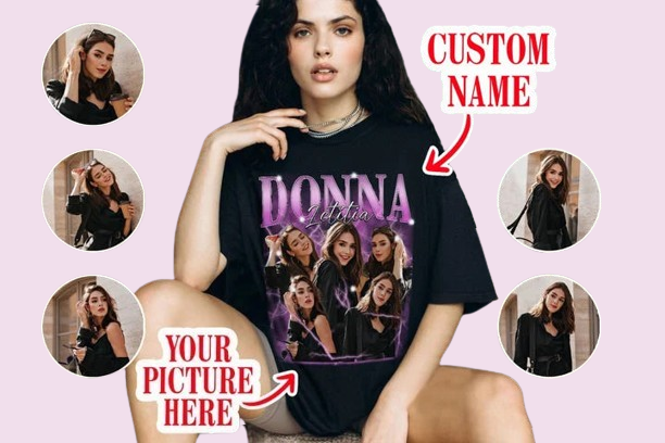 Vintage Custom Design T-Shirt - Retro-Inspired Personalized Tee for Men, Women, and Teens