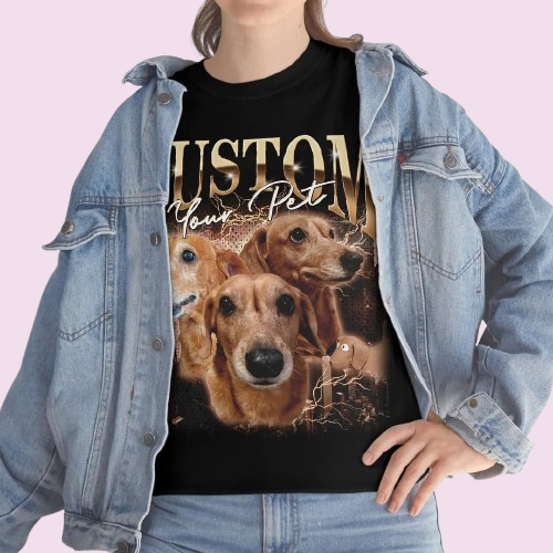 Vintage Custom Design T-Shirt - Retro-Inspired Personalized Tee for Men, Women, and Teens