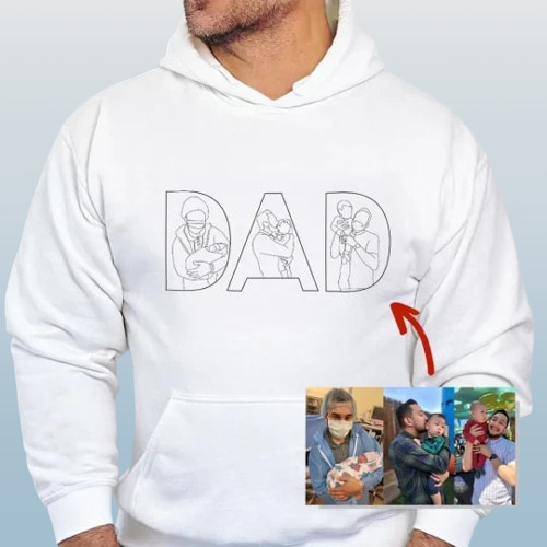 Embroidered "Best Dad Ever" Crewneck Sweatshirt - Perfect Gift for Dad, Daddy, Papa, Grandpa, Father's Day, Birthday, or Holiday Surprise