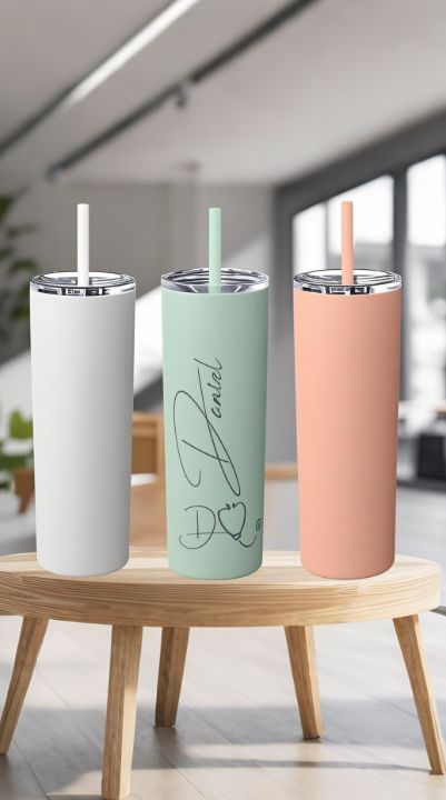 Medical Graduate Tumbler - Custom Insulated Skinny Cup for Doctors, Personalized Gift for Health Workers