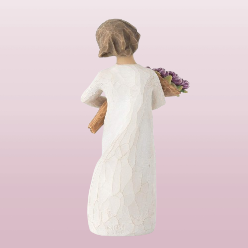 Bright Hope & Bold Confidence Figurine - Hand-Painted Sculpture for Those Needing Hope and Encouragement