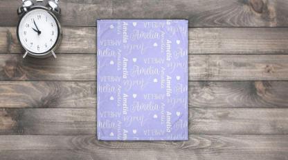 Kids Name Blanket - Personalized Cozy Gift for Your Little One
