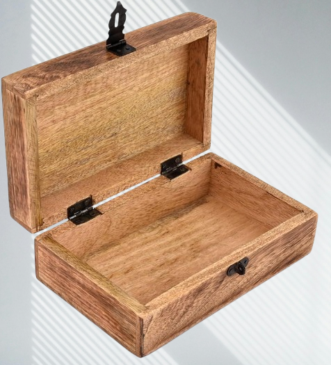 Tree of Life Mango Wood Keepsake Box - Handmade Jewelry Organizer, Unique Gift for Men & Women (Flame Work Engraving)