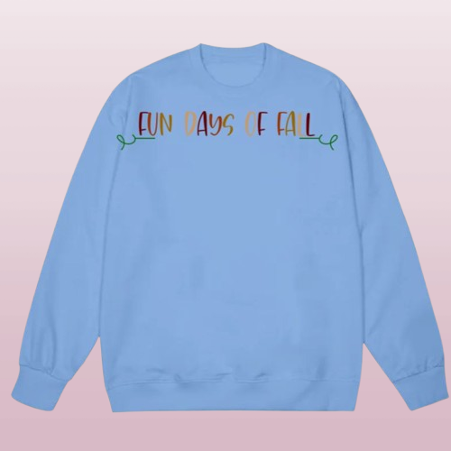Autumn Pet Lover’s Sweatshirt – Personalized Fall Shirt with Pumpkin Theme
