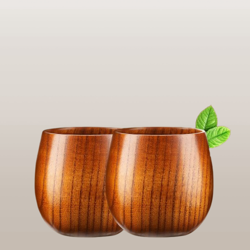 Personalized Wooden Bourbon Glasses Set - Handcrafted Old Fashioned Whiskey Drinking Glasses, Unique Gift for Men, Dad, Husband, or Brother, Perfect for Anniversaries & Birthdays