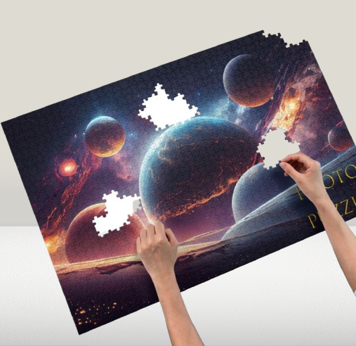 Custom Photo Puzzle - Create Your Own 1000-Piece Jigsaw with Your Favorite Image | Unique DIY Gift for Christmas, Birthdays, Anniversaries & Weddings