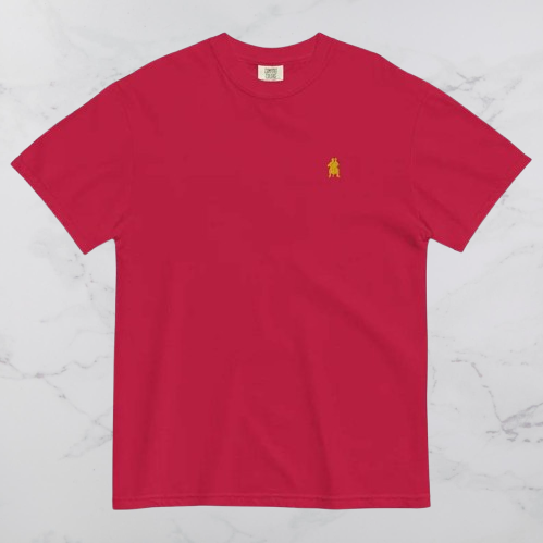 Cellist Embroidery Tee - Perfect Gift for Classical Music Lovers