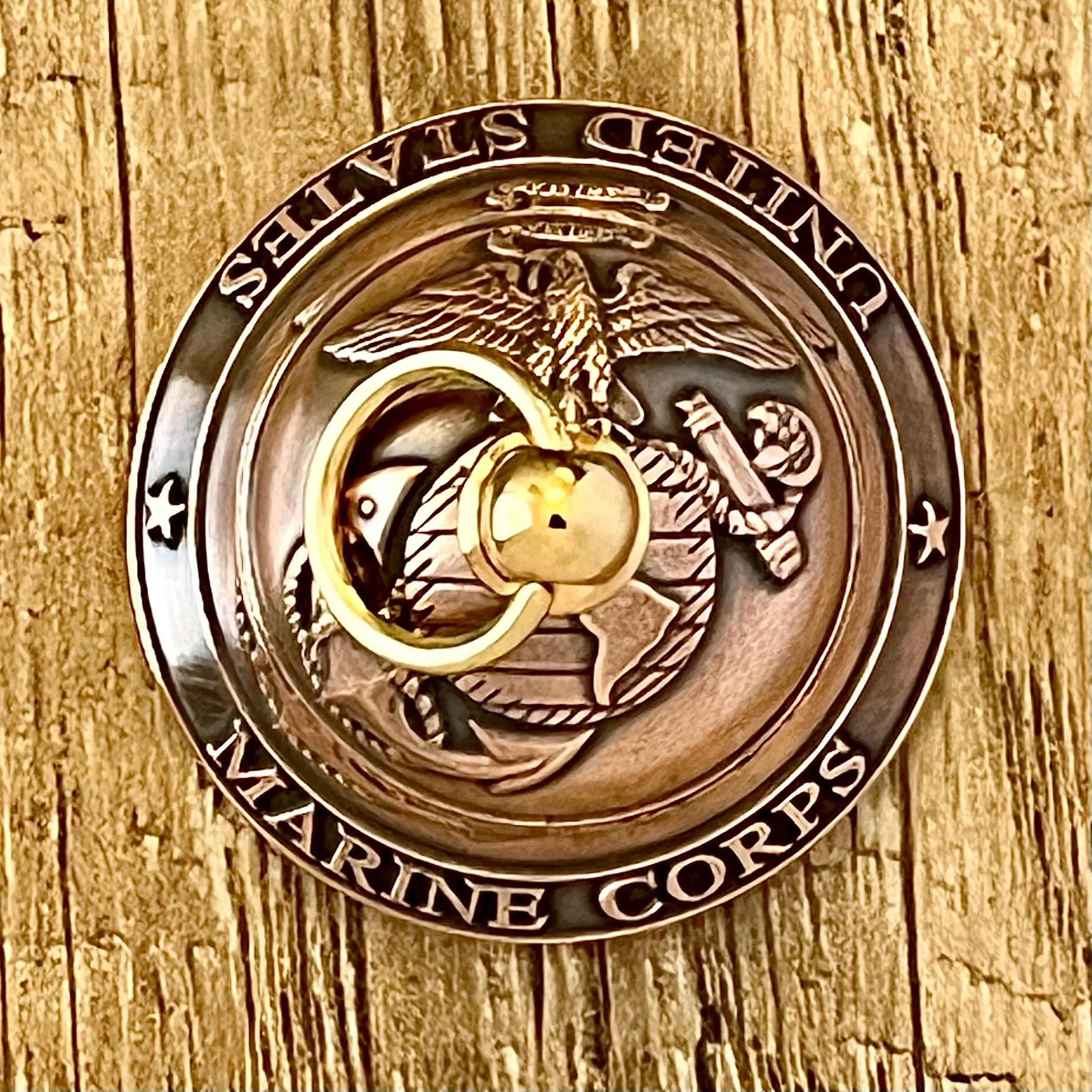 USMC Motorcycle Bell – Semper Fi!